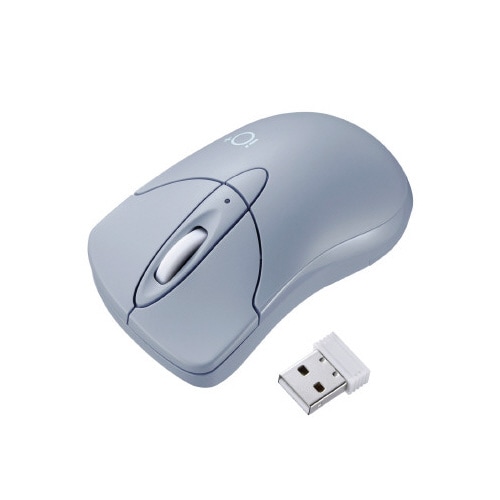 静音ワイヤレスブルーLEDマウス イオプラス
