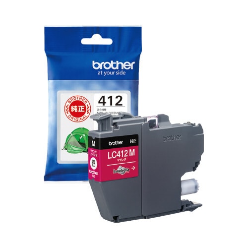 純正インク LC412M マゼンタ