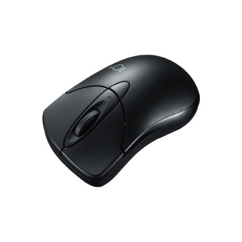 静音BTブルーLEDマウス イオプラス(ブラック)