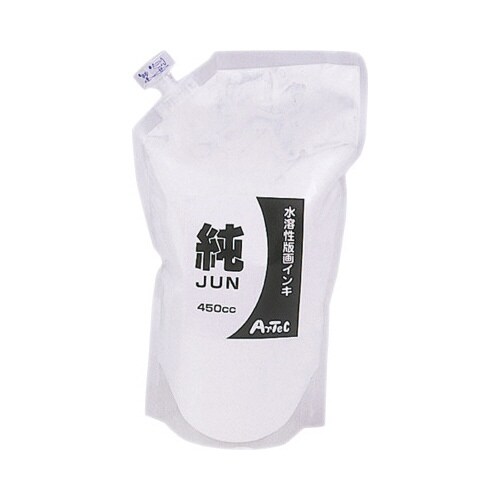 水溶性カラー版画インキ純450cc 白