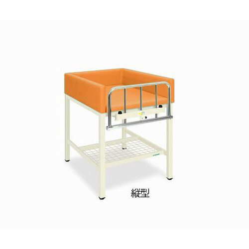 S型オムツ交換台(縦型) 65×75×90 橙