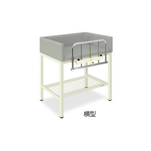 S型オムツ交換台(横型) 85×65×80 灰