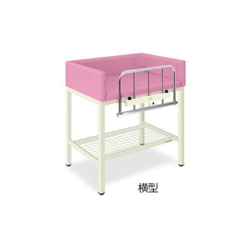 S型オムツ交換台(横型) 75×70×80 桃