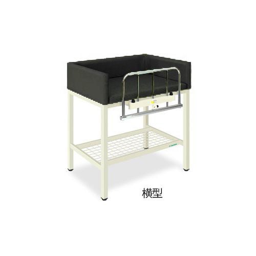 S型オムツ交換台(横型) 90×60×80 黒