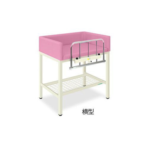 S型オムツ交換台(横型) 80×60×80 桃