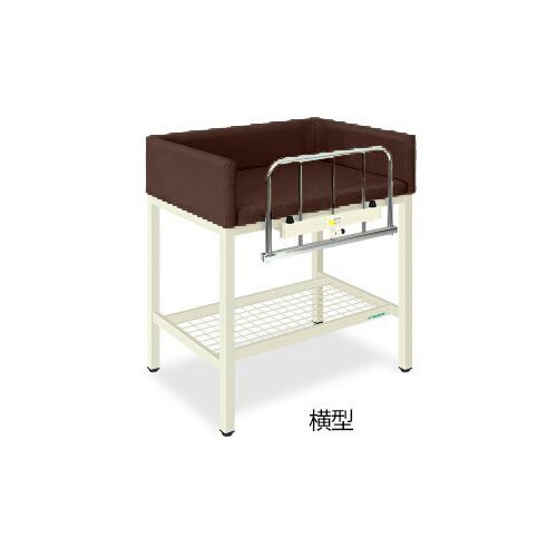 S型オムツ交換台(横型) 90×60×80 茶
