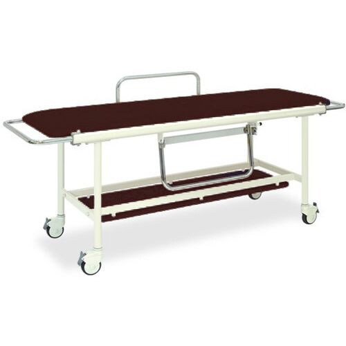 ストレッチャー100 60×200×85 茶