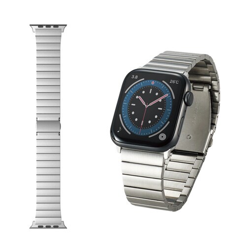 Apple Watch バンド シルバー