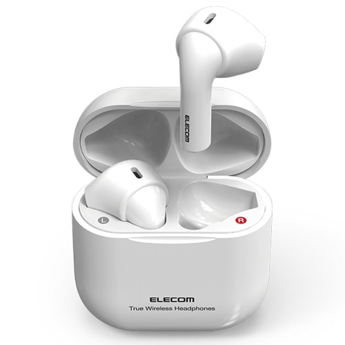 ワイヤレスイヤホン セミオープン ホワイト