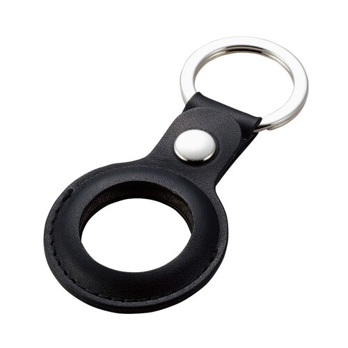 AirTag用ケース キーホルダー ブラック