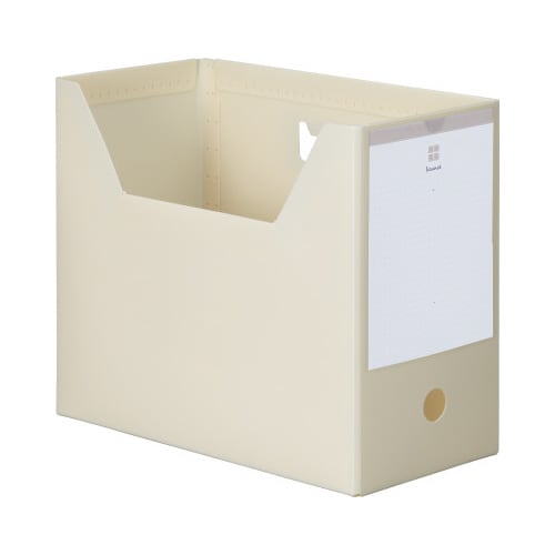 PP製ファイルボックス横150ホワイト