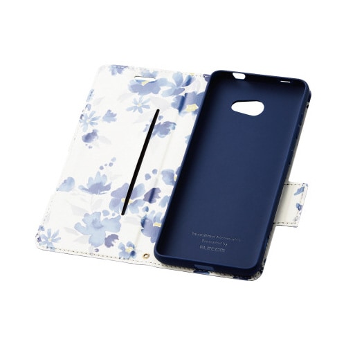 かんたんスマホ2+/BASIO4 ケース ネイビー