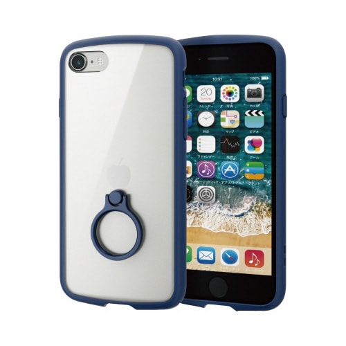 iPhone SE 第3世代 ケース ネイビー