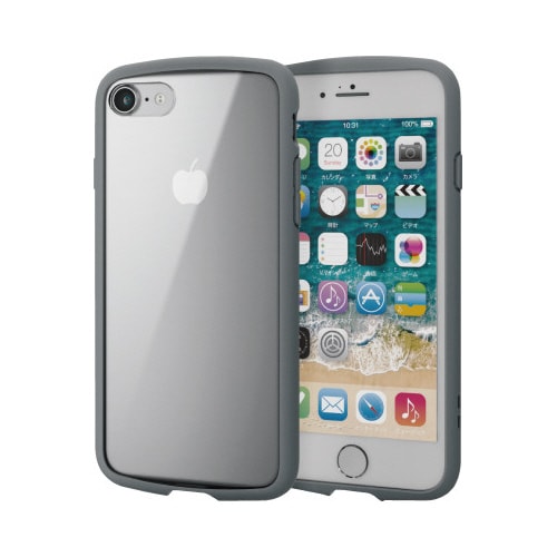 iPhone SE 第3世代 ケース グレー