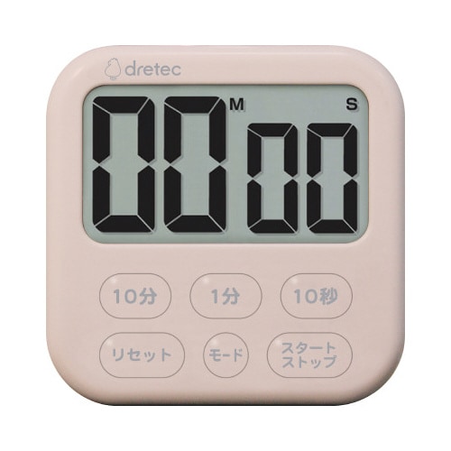 大画面タイマー「シャボン6」ピンク