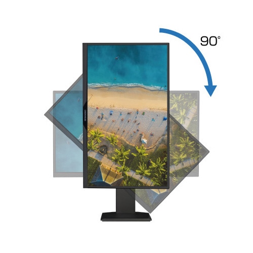 昇降スタンド付き23.8型液晶ディスプレイ