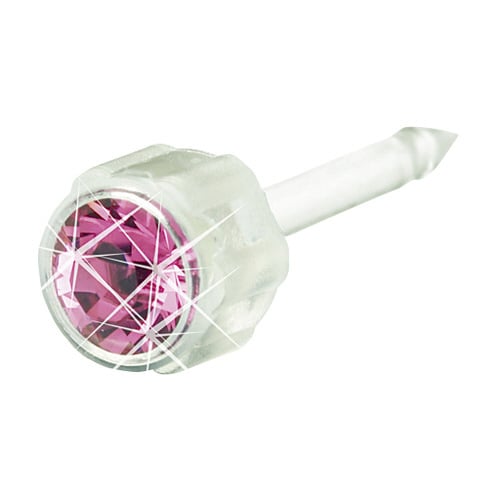 医≫ブロムダール医療用ピアス(プラ)ローズフラワー