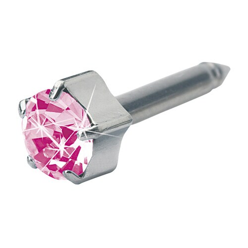 医≫ブロムダール医療用ピアス(チタン立爪)ローズ