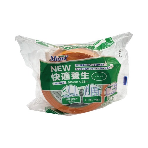 Monf養生テープ No822オレンジ 30巻