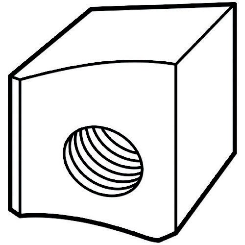 正面フライス用部品 クサビT