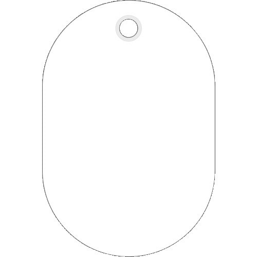 小判札(無地札) 白