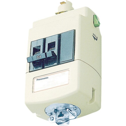 ブレーカ付ターミナルプラグ 1型 2P30A