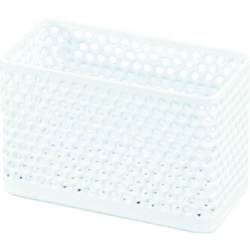 メッシュ小物入れ 大 白