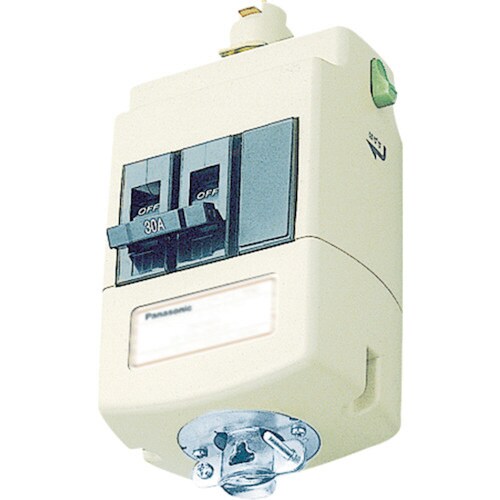 ブレーカ付ターミナルプラグ 3型 2P30A