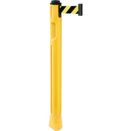 ベルトパーテーション ポール 支柱黄 黄黒