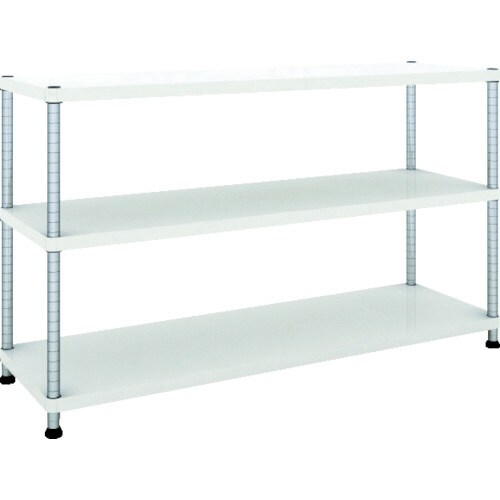 フェニックスラック 3段 W色 抗菌粉体塗装