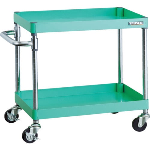 フェニックスワゴン 2段 Φ75ゴム車輪 YG色