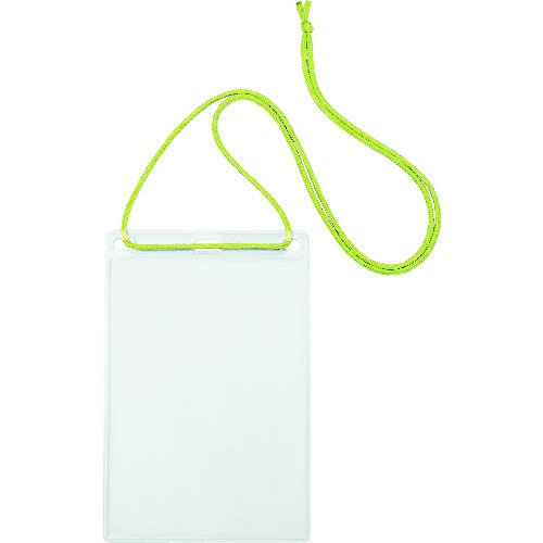 簡易吊り下げ名札 ハガキサイズ 10枚 緑