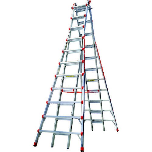 アルミ合金製伸縮式長尺専用脚立 LG−10121