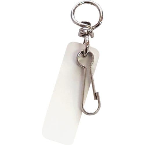 鍵奉行 ネームプレート付回転スナップ 3個入り