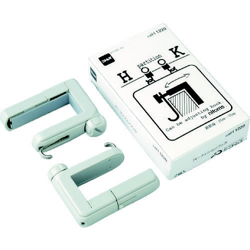 パーテーションフック 1Pk 2個入