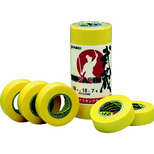 和紙マスキングテープ 武蔵 15mm 8巻入