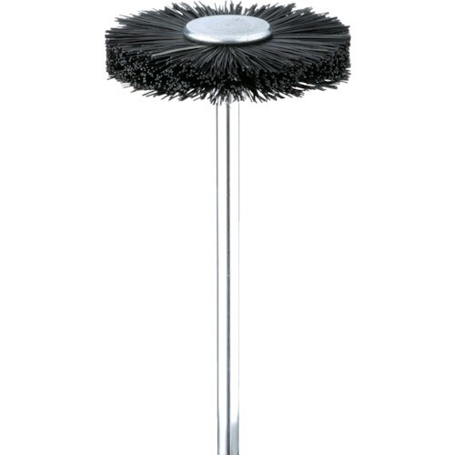 毛ブラシホイール 馬毛 ミディアム φ25 3本入