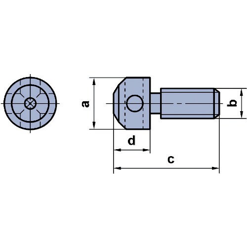 ツーリングカートレッジ用部品 アキシャル調整ねじ