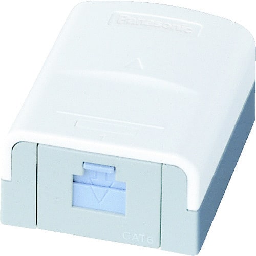 情報モジュラジャック CAT5E 露出1コ口