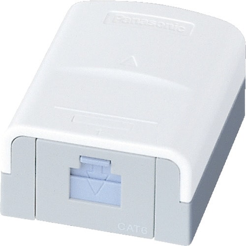 情報モジュラジャック CAT6 露出1コ口