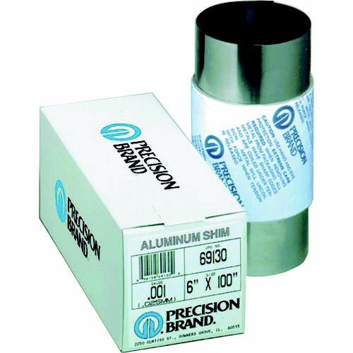 アルミニウム・ロール巻シム 0.051mm