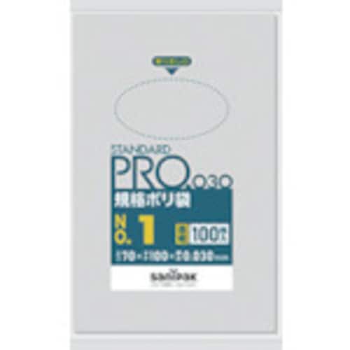 スタンダードポリ袋1号(0.03mm)1
