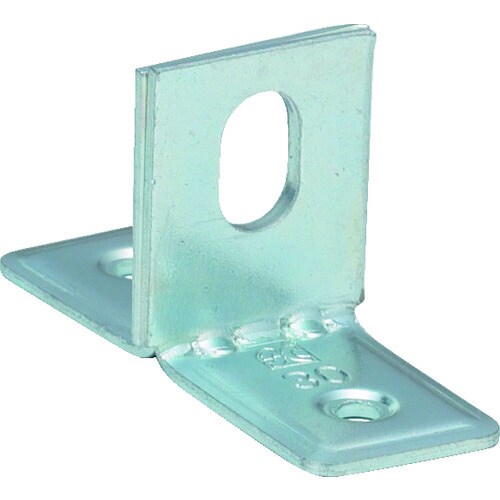 パイプ用支持金具プレスT字 脚高30L×厚3.2