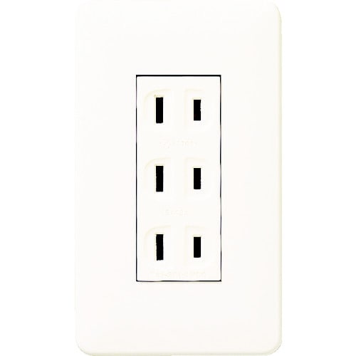 埋込トリプルコンセント