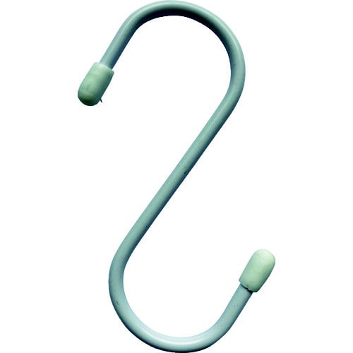 スチールSフック 100mm 白