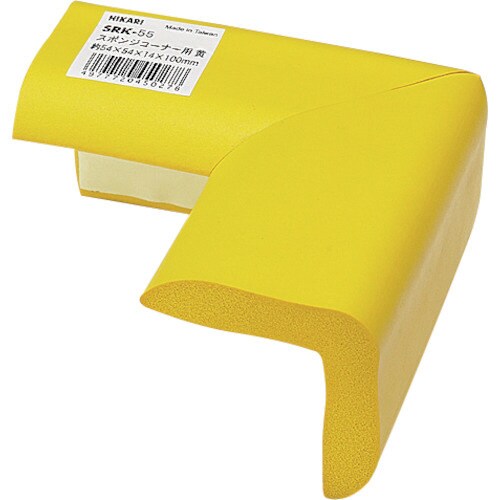 スポンジコーナー用 黄 54×54mm