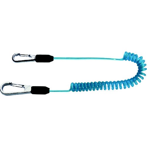 セーフティコード ステンレスワイヤー ブルー