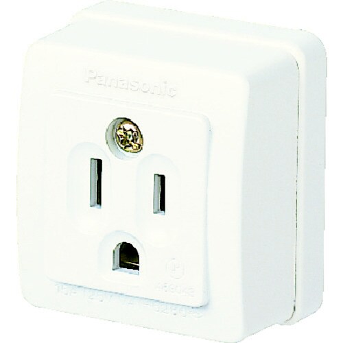 接地角型コンセント