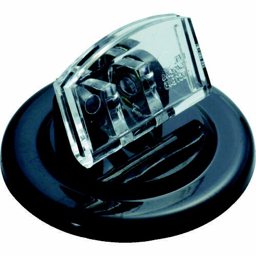 U型カード立 丸 黒 M17477