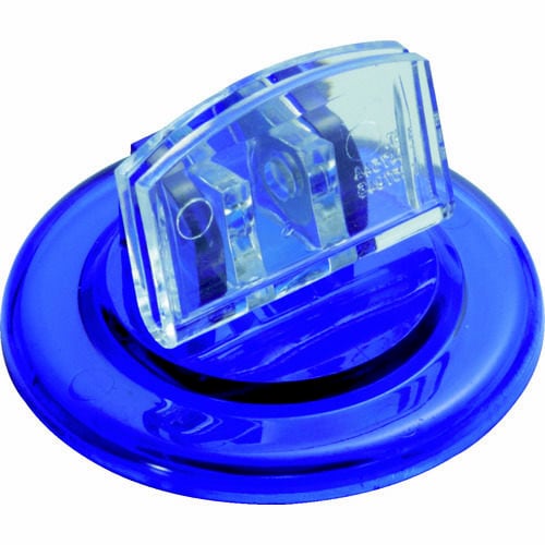 U型カード立 丸 透明青 M17434